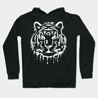 Tiger - Tijger - wit Hoodie